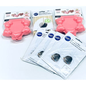 Candy Hearts Making Kit Molds Skewers And Bags Wilton